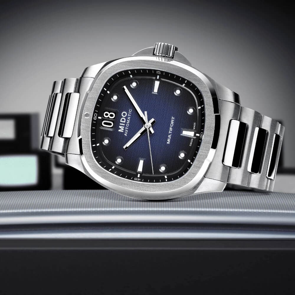 Mido Multifort Silver Stainless Steel Strap Men Watch M0495261104100