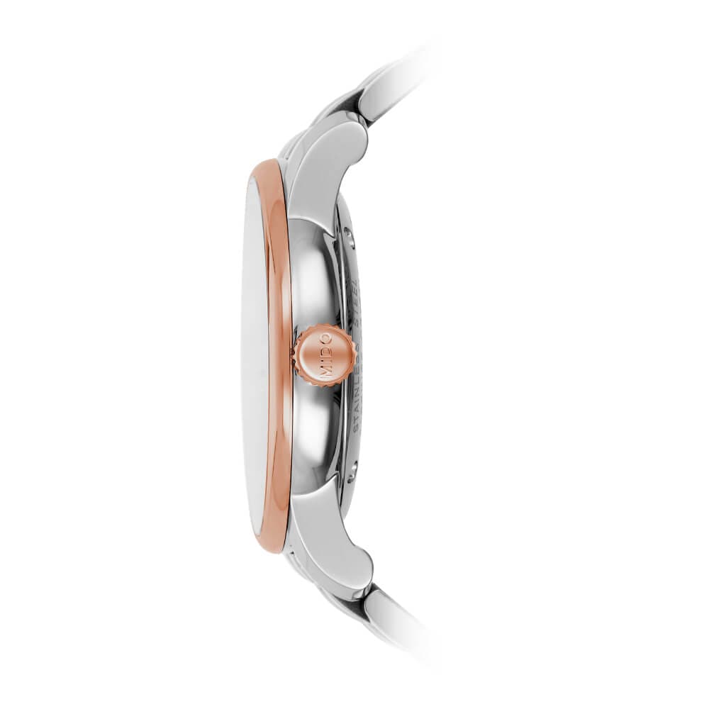 Mido Baroncelli Two-Tone Stainless Steel Strap Men Watch M86009N61