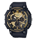 Casio General Chronograph Black Resin Strap Men Watch MCW-200H-9AVDF-P