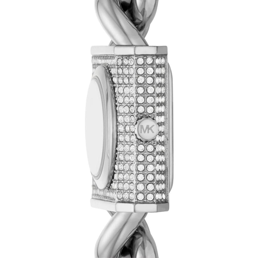 Michael Kors Silver Dial & Stainless Steel Strap Women Watch MK4718