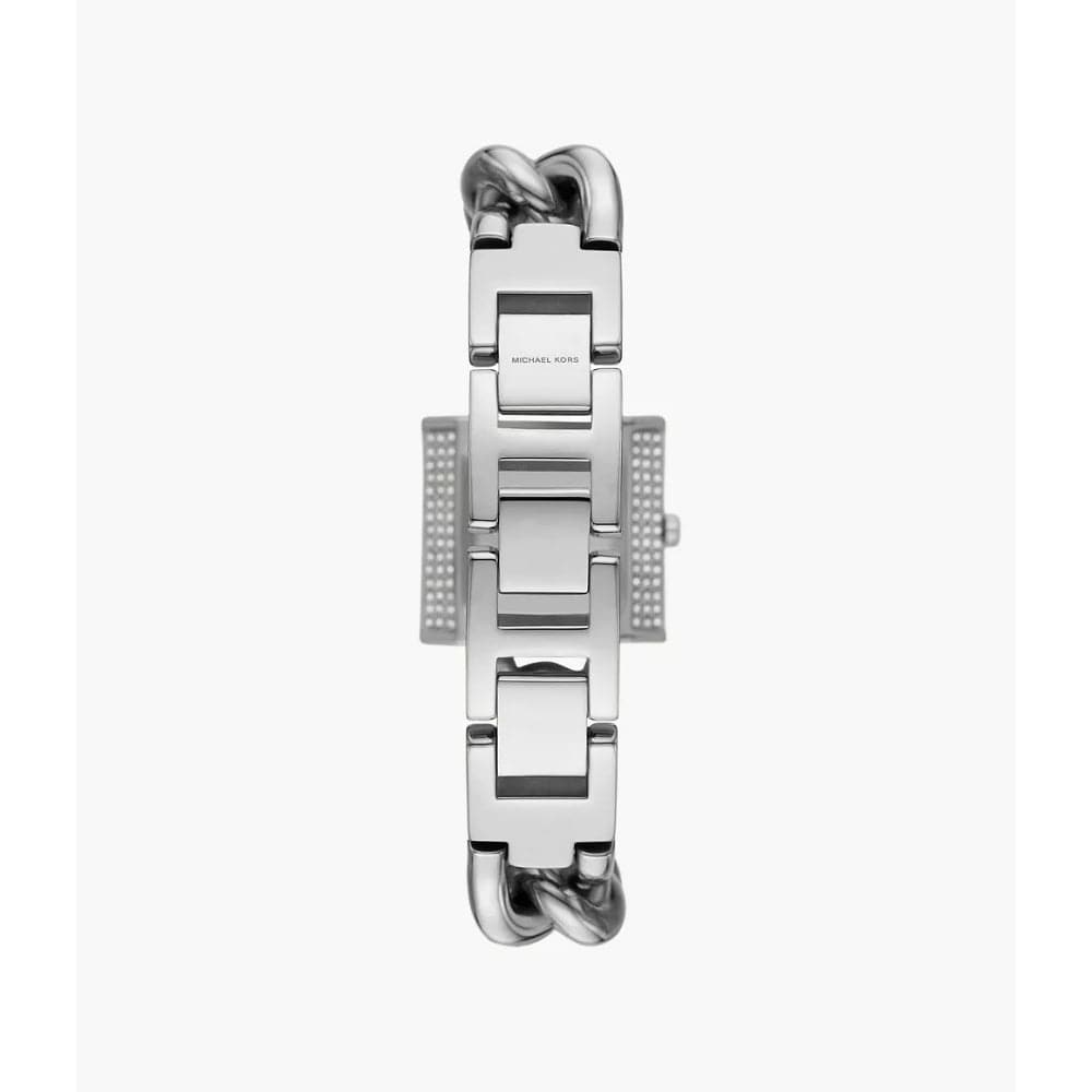Michael Kors Silver Dial & Stainless Steel Strap Women Watch MK4718