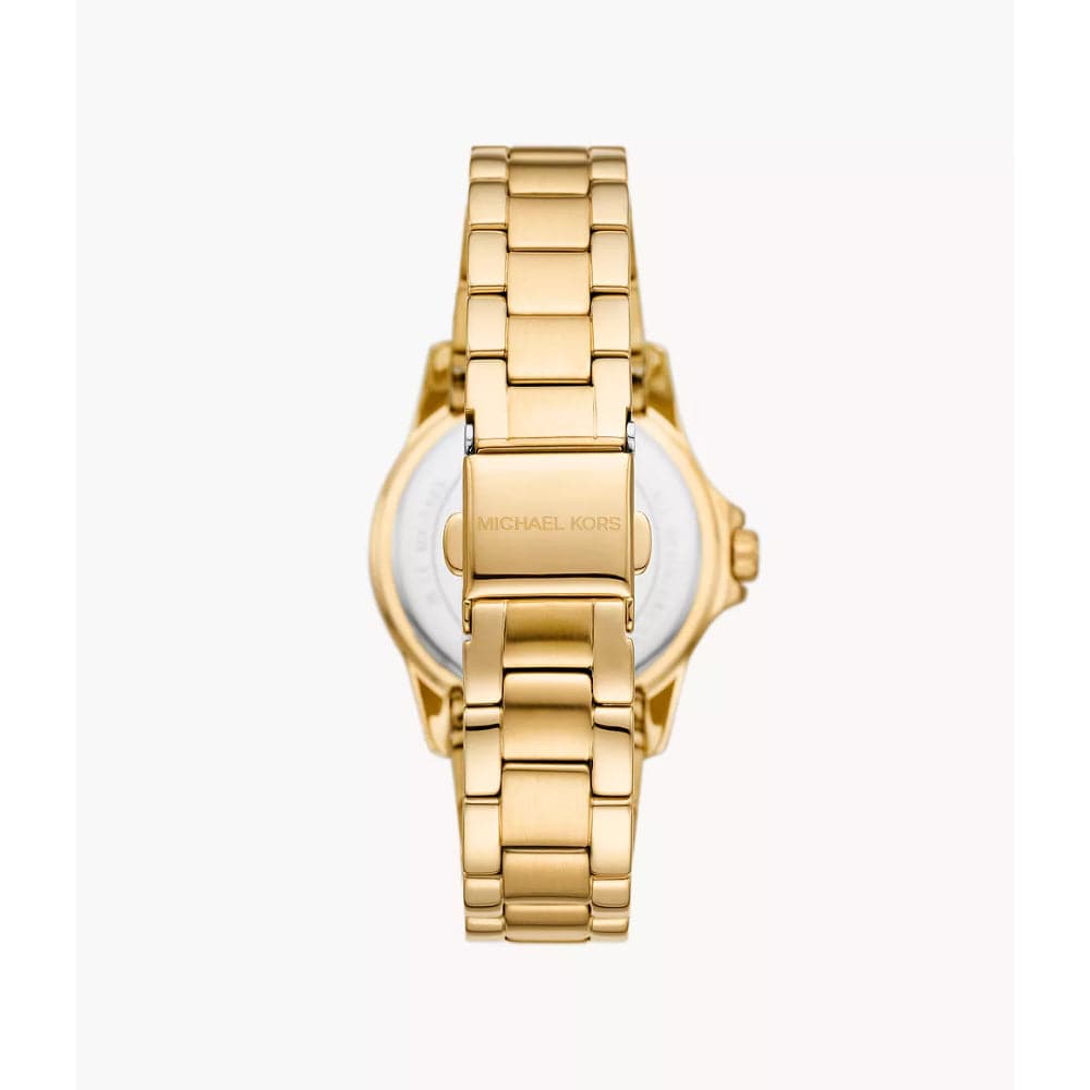 Michael Kors Everest Gold Stainless Steel Strap Women Watch MK7363