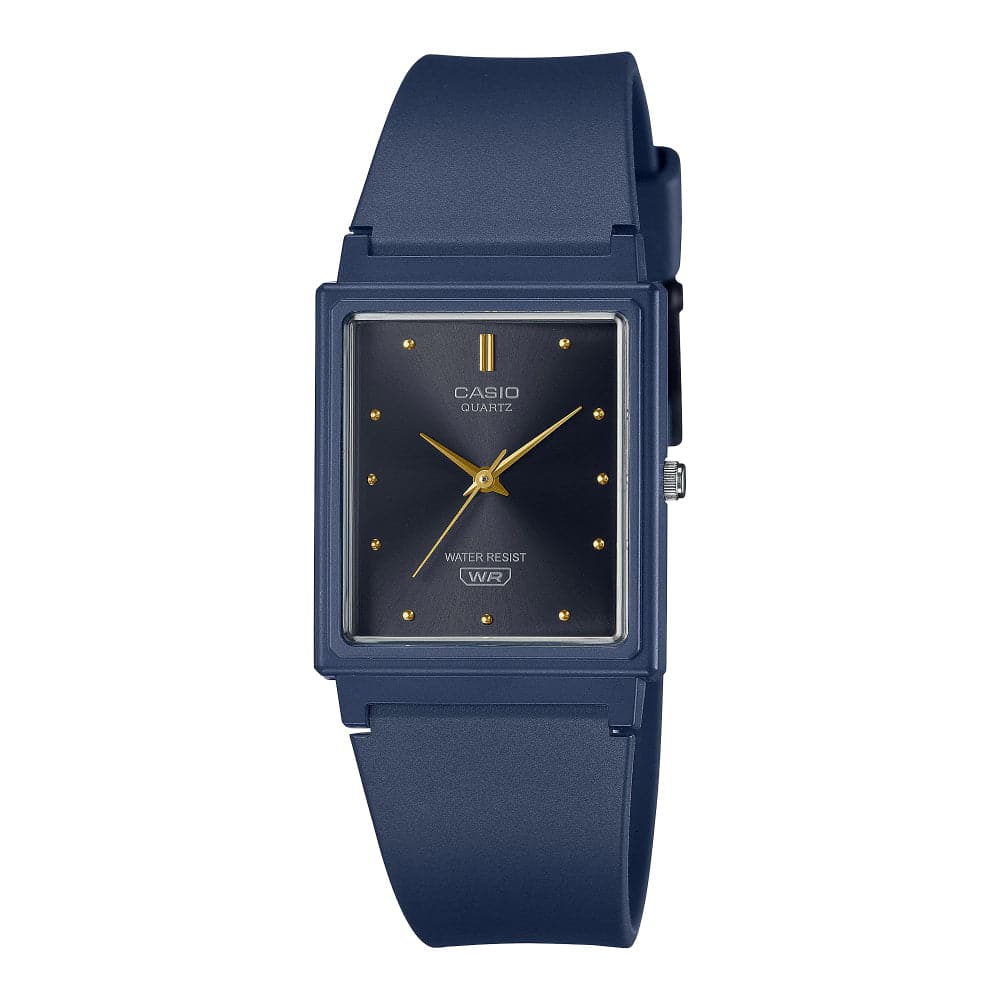 Casio General Black Dial Blue Resin Strap Unisex Watch MQ-38UC-2A1DF-P