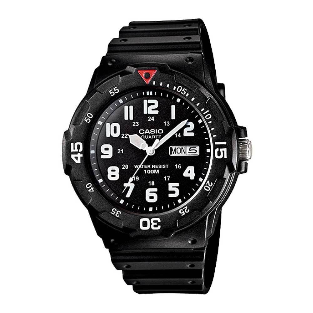 Casio General Black Dial & Resin Strap Men Watch MRW-200H-1BVDF-P