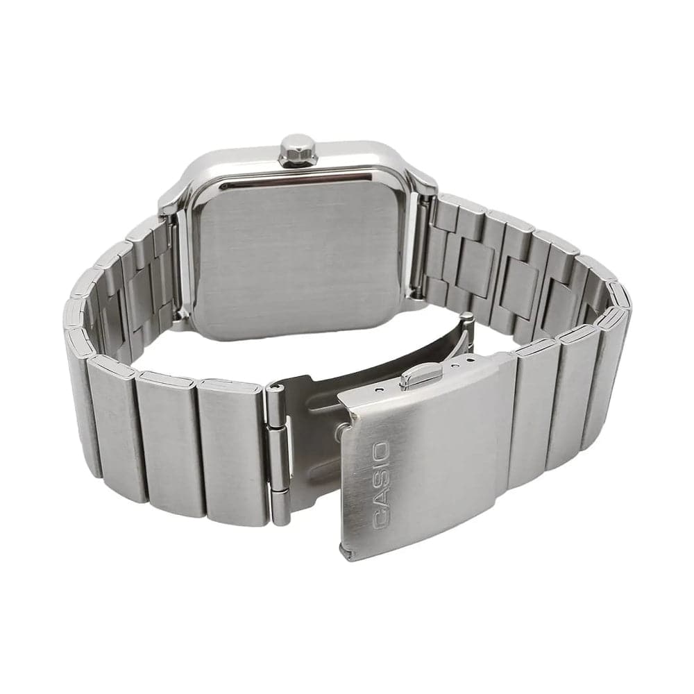 Casio General Black Dial Silver Stainless Steel Strap Men Watch MTP-M305D-1AVDF