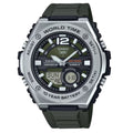 Casio General Digital Green Resin Strap Men Watch MWQ-100-3AVDF