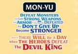 Mon-Yu: Defeat Monsters And Gain Strong Weapons And Armor. You May Be Defeated, But Don’t Give Up. Become Stronger. I Believe There Will Be A Day When The Heroes Defeat The Devil King. EU Nintendo Switch CD Key