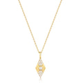 Ania Haie Gold Pearl Geometric Pendant Necklace