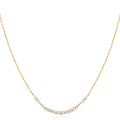 Ania Haie Gold Arc Pave Necklace