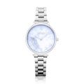 Natbyj Feeedom Silver Stainless Steel Strap Women Watch NAT0701M