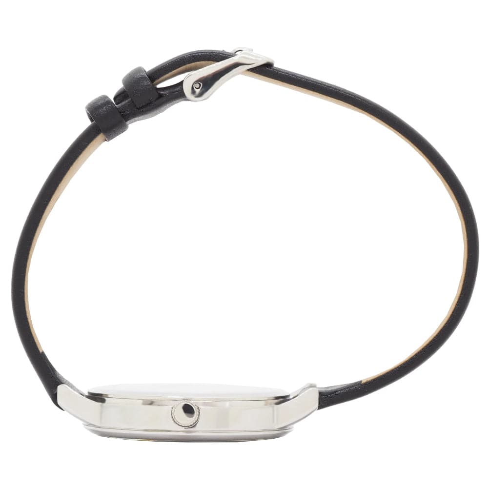 Natbyj Unity Black Leather Strap Women Watch NAT0801