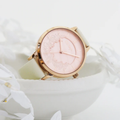 Natbyj Unity Cream Leather Strap Women Watch NAT0805