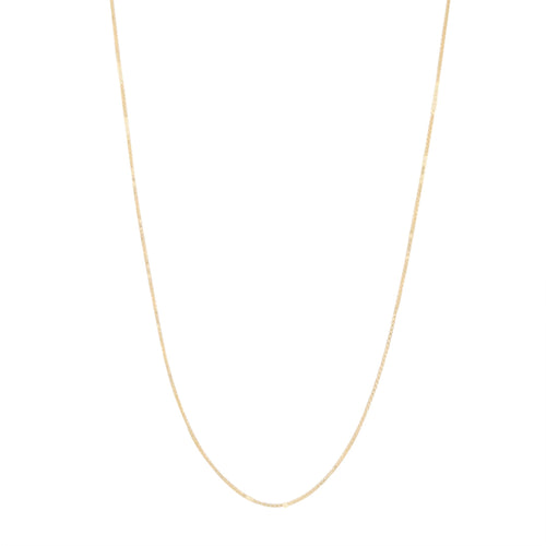 46cm Box Chain in 9kt Yellow Gold