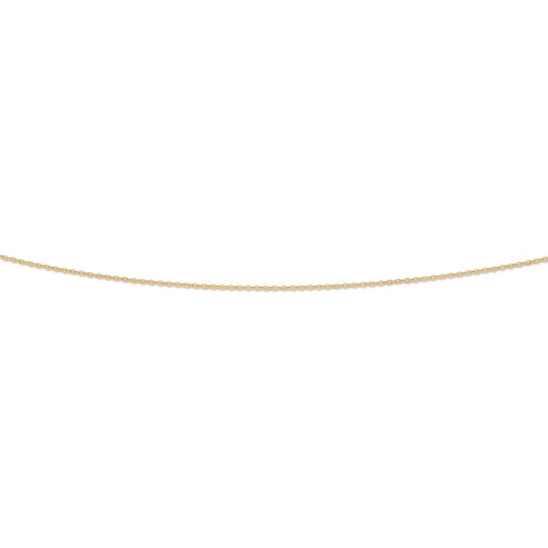 40cm Cable Chain in 9kt Yellow Gold