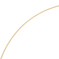 9kt Yellow Gold Belcher Chain Necklace 45cm