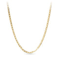 45cm Bevelled Anchor Chain in 9kt Yellow Gold