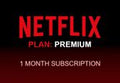 Netflix - 1 Month Premium Plan Subscription Account