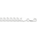 55cm 6.5mm Curb Chain Necklace in Sterling Silver