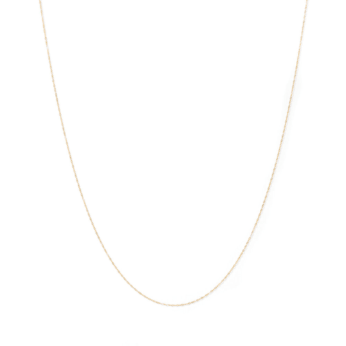 45cm Paperclip Chain in 9kt Yellow Gold