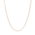 45cm Fine Paperclip Chain in 9kt Yellow Gold