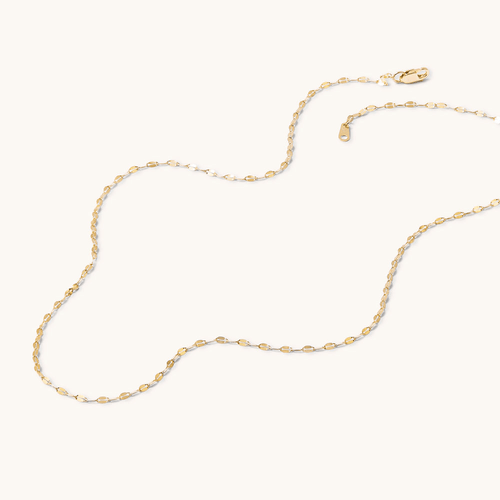 45cm Mirror Chain in 9kt Yellow Gold