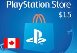 PlayStation Network CAD 15 Gift Card CA