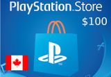 PlayStation Network CAD 100 Gift Card CA