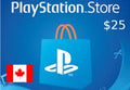 PlayStation Network CAD 25 Gift Card CA