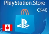 PlayStation Network CAD 40 Gift Card CA