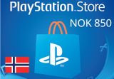 PlayStation Network NOK 850 Gift Card NO