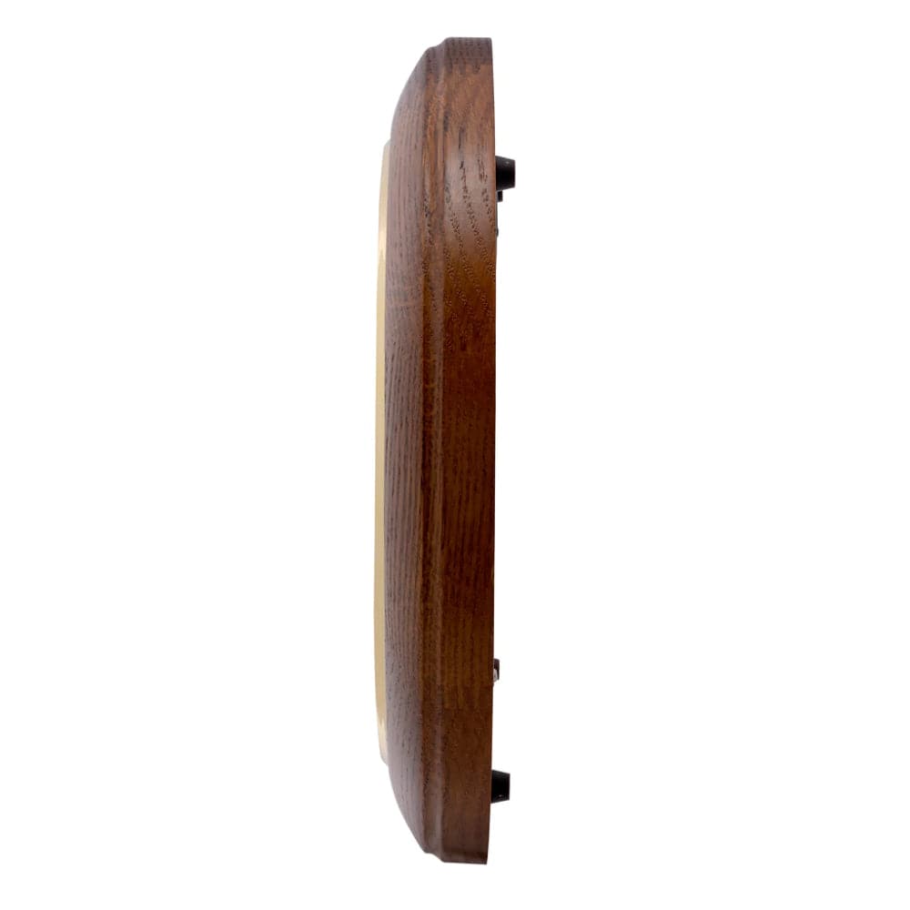 Seiko Oak Wood Round Wall Clock QXA432B