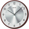 Seiko Silver Dial Round Wall Clock QXA615B