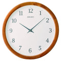 Seiko Clock White Dial Round Wall Clock QXA763BN