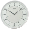 Seiko White Dial Round Wall Clock QXA816W