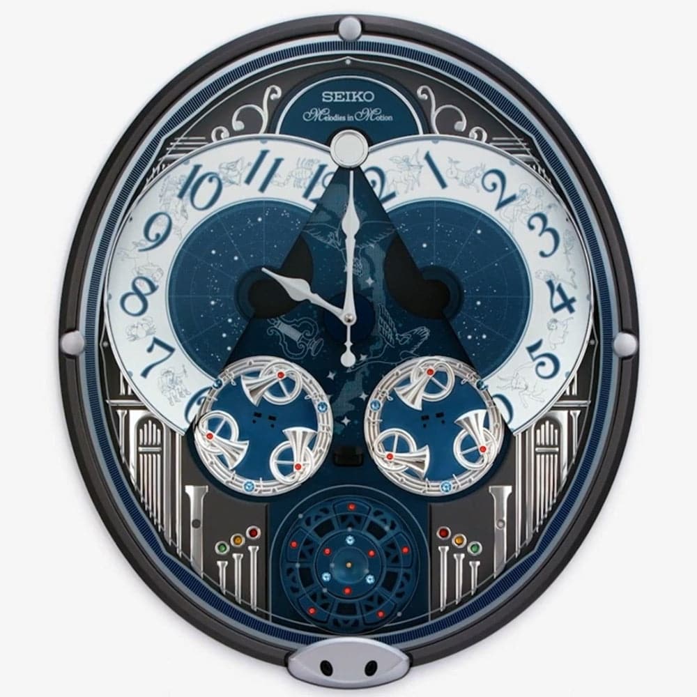 Seiko Melodies in Motion Musical Wall Clock QXM393N