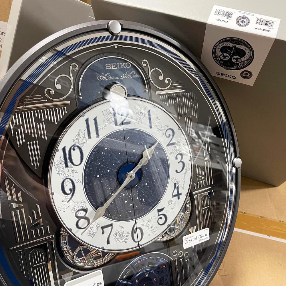 Seiko Melodies in Motion Musical Wall Clock QXM393N