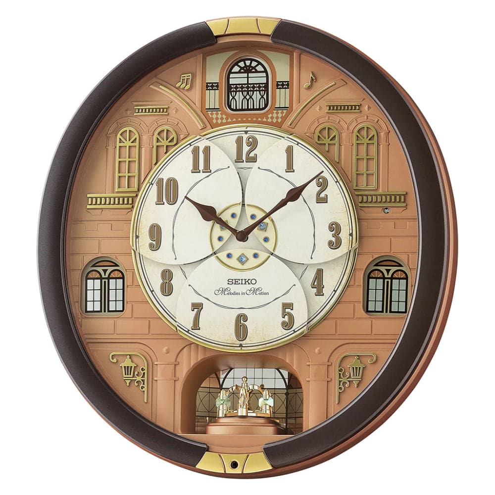 Seiko Melodies In Motion Wall Clock QXM601B