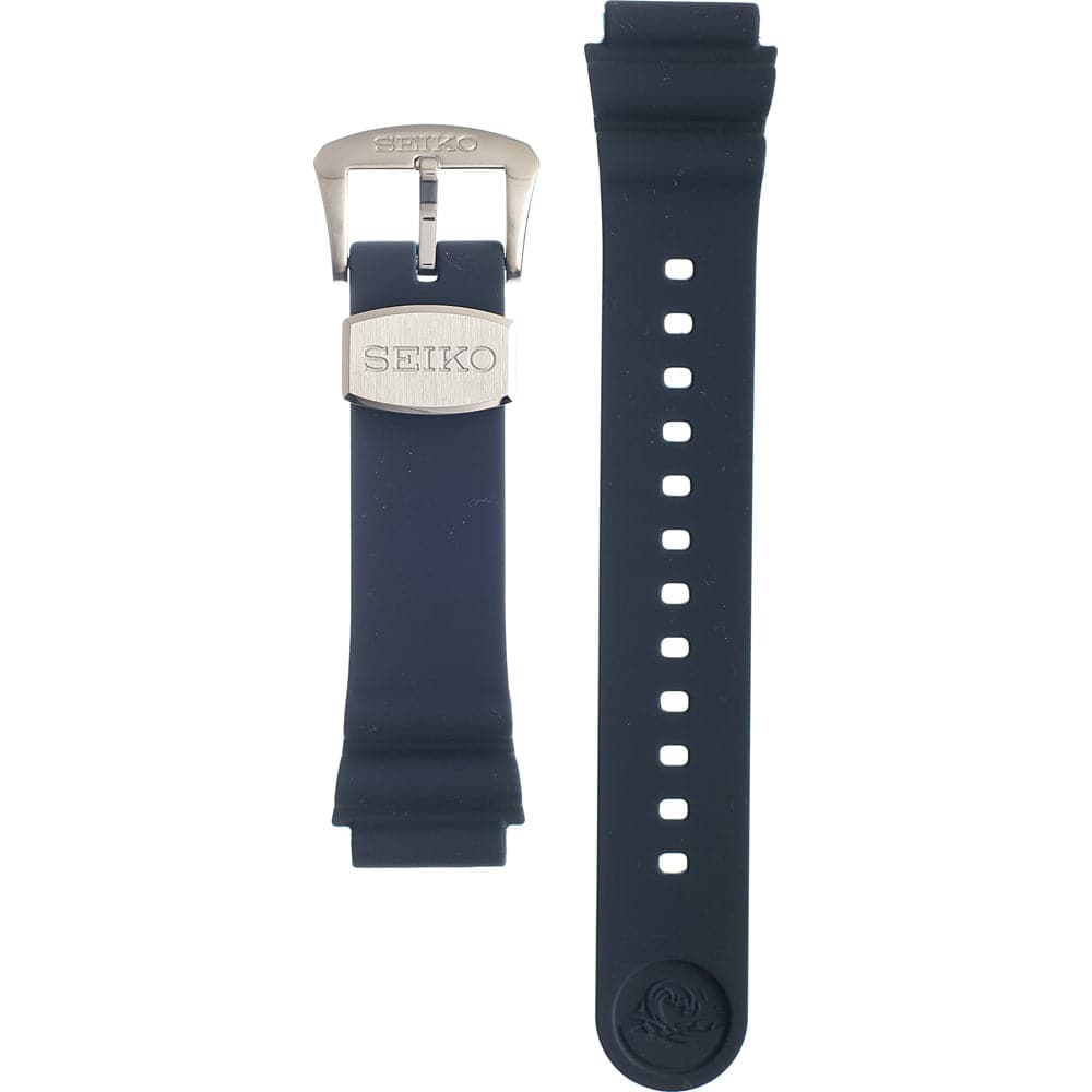 Seiko Blue Silicone Strap R02C012J0