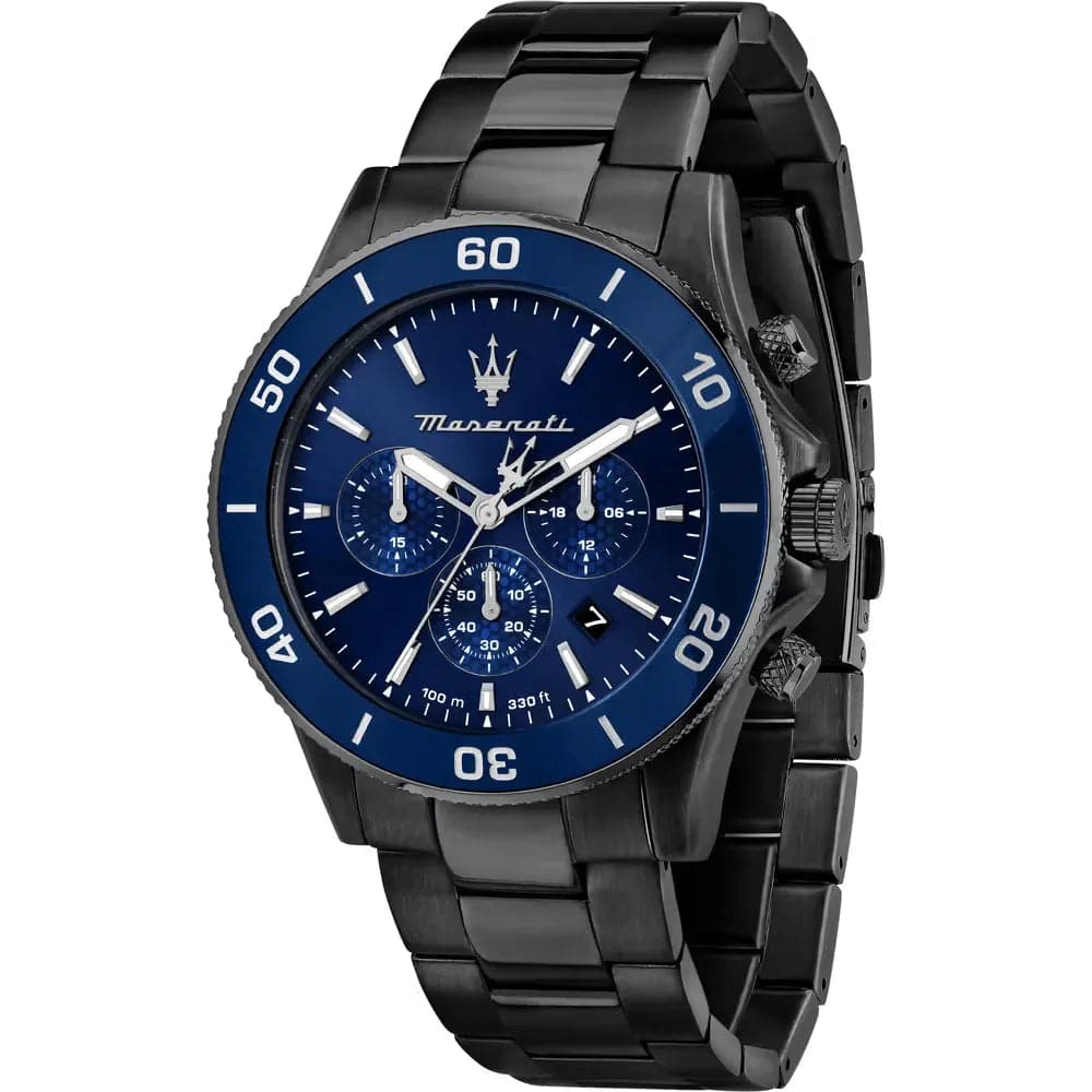 Maserati Competizione Black Stainless Steel Strap Men Watch R8873600005