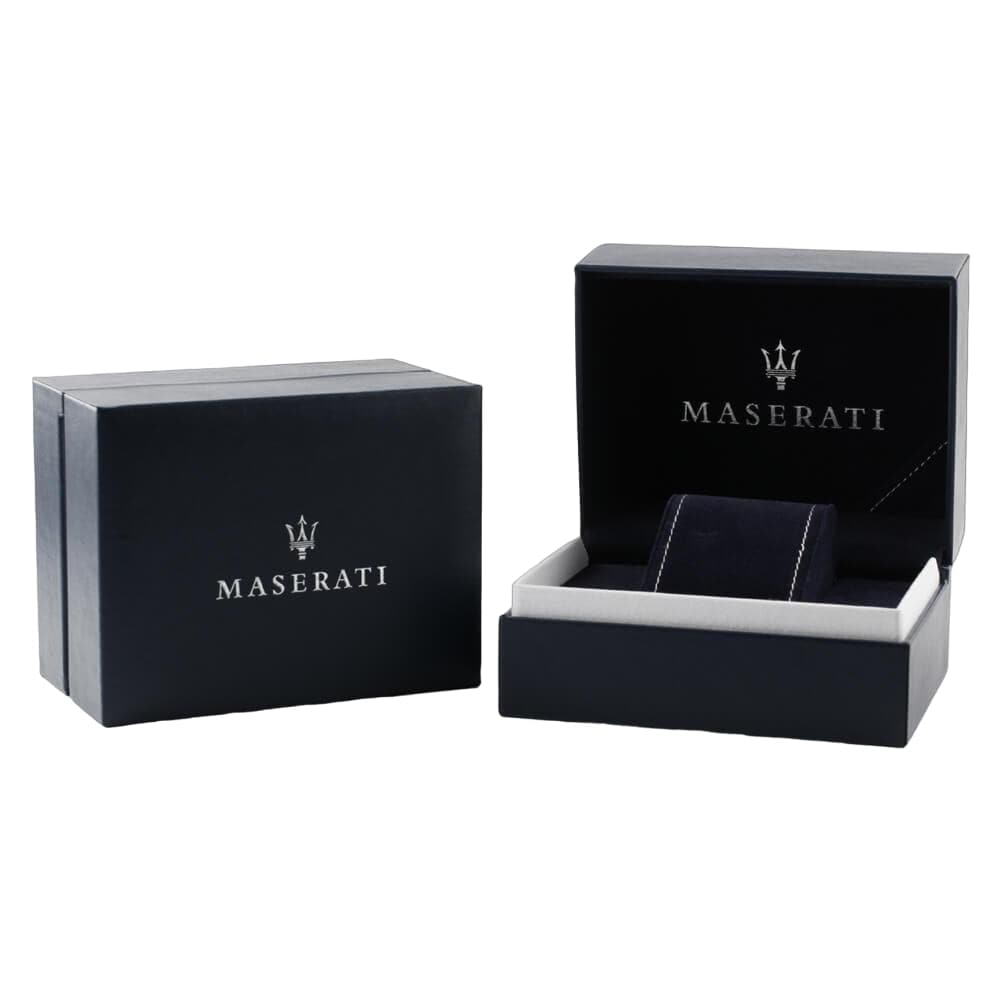 Maserati Epoca Blue Dial Silver Stainless Steel Strap Men Watch R8873618024