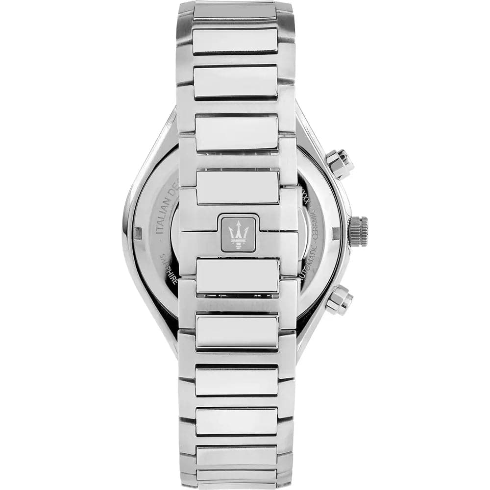 Maserati Stile Green Dial Silver Stainless Steel Strap Men Watch R8873642011