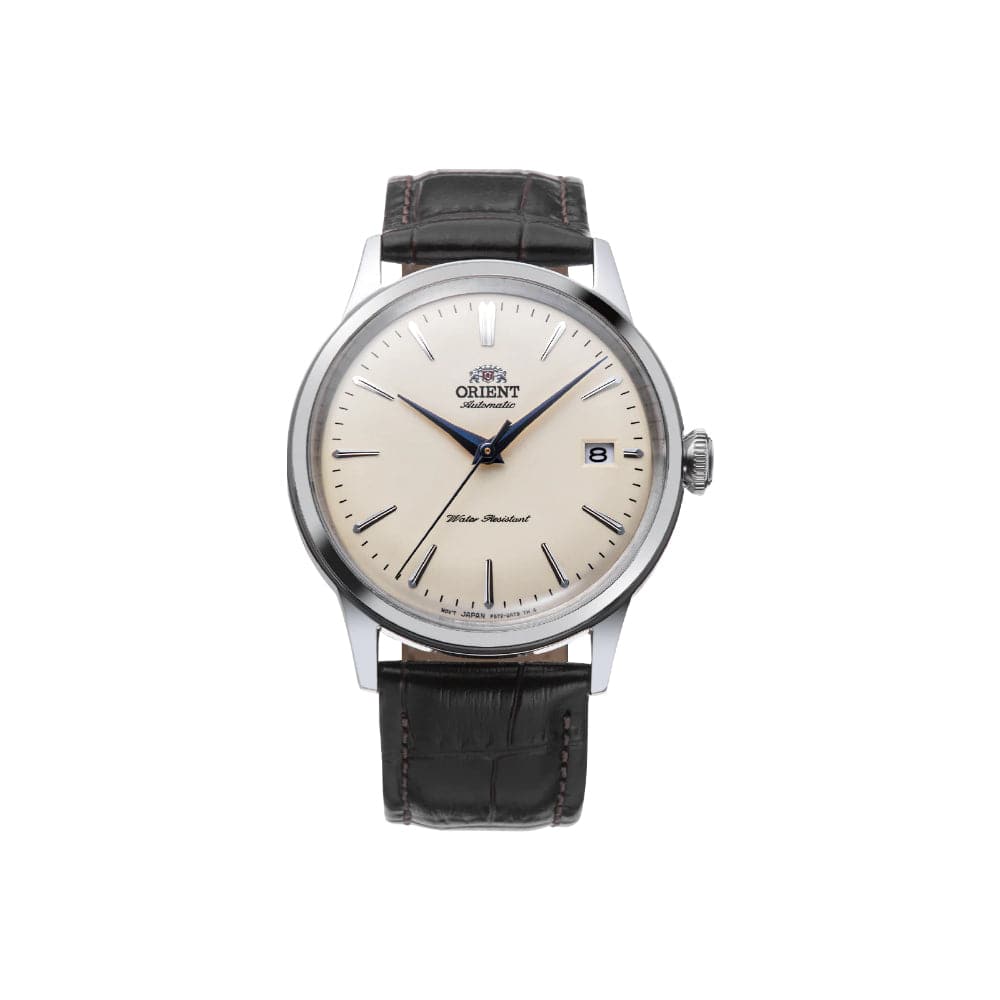 Orient Mechanical Claasic Black Leather Strap Men Watch RA-AC0M03S10B