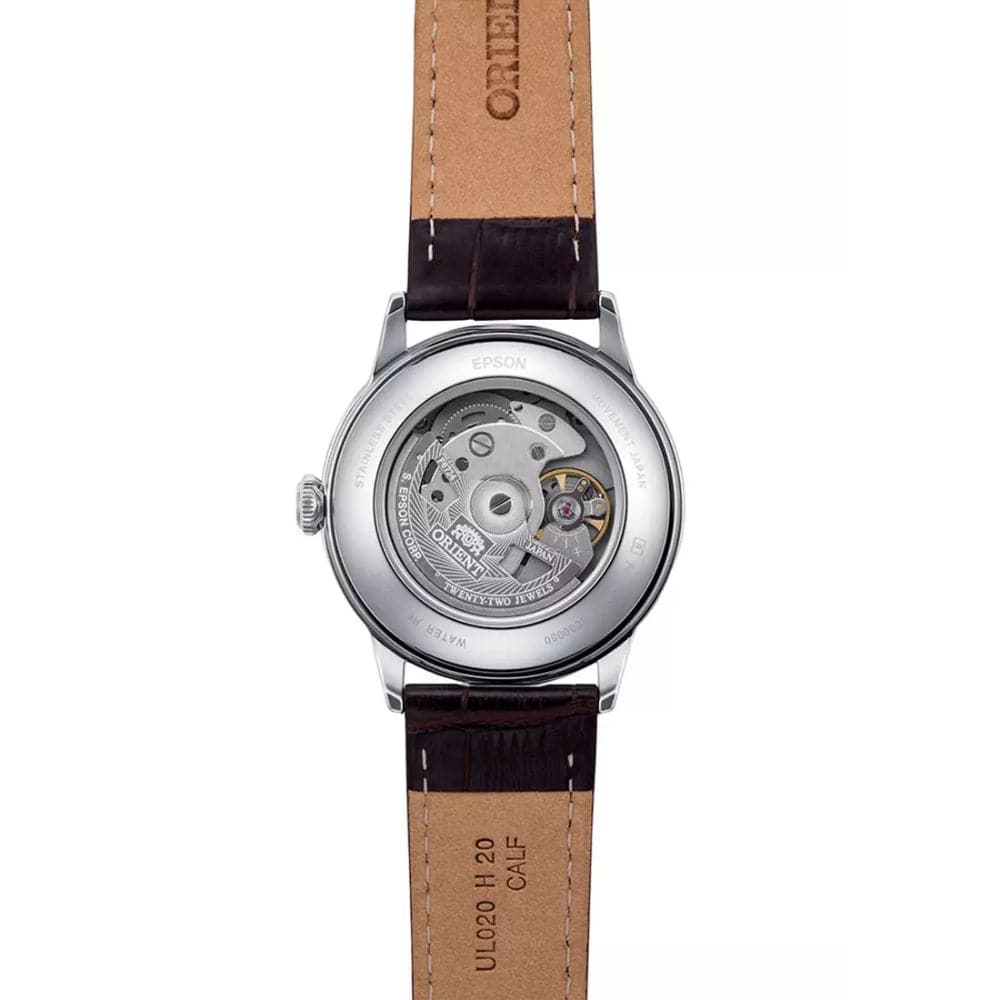 Orient Classic Automatic Brown Leather Strap Men Watch RA-AC0M04Y10B