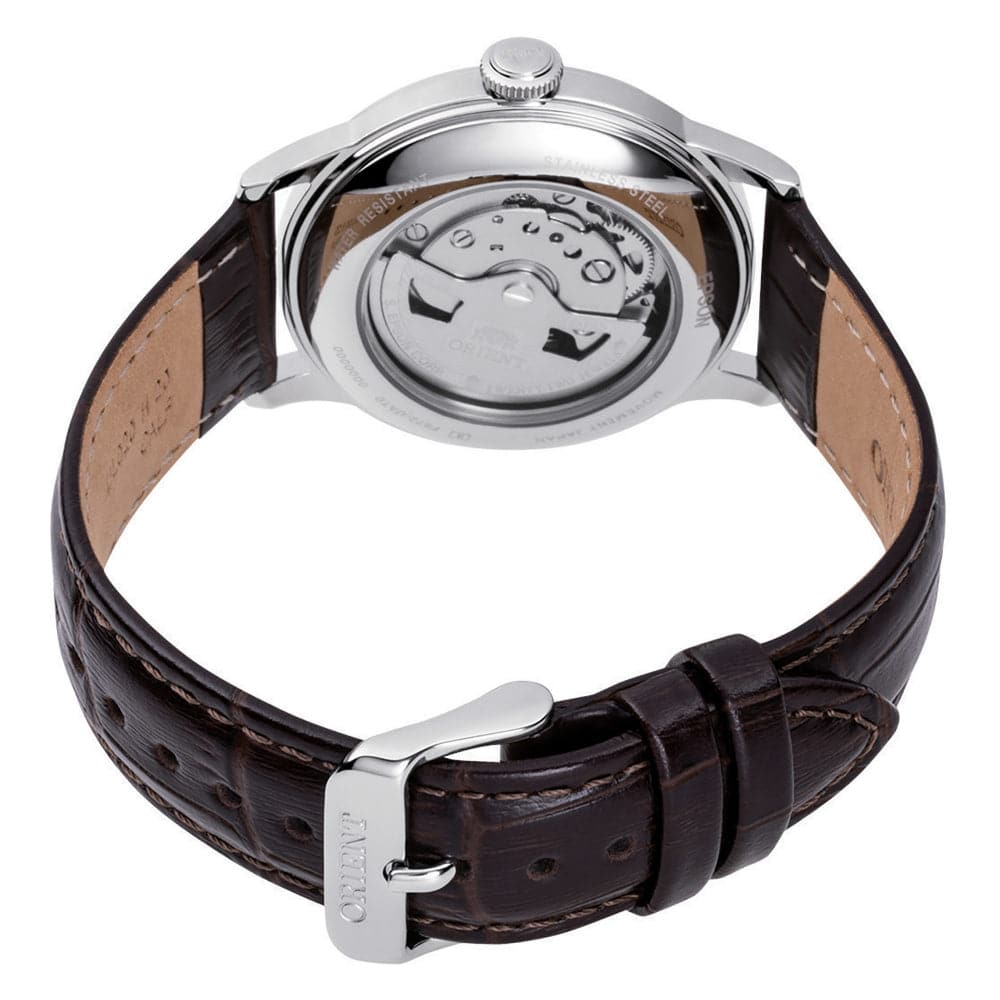 Orient Classic Automatic Brown Leather Strap Men Watch RA-AC0M04Y10B