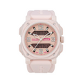 Infantry Revolution Series Pink Silicone Strap Women Watch REVO-AD-42PINK