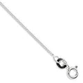 50cm Fine Curb Chain Necklace in Sterling Silver