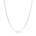 50cm Herringbone Chain Necklace in Sterling Silver