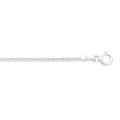 60cm 2mm Width Tight Curb Chain Necklace in Sterling Silver