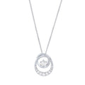 I am Fabulous 45cm Sterling Silver Necklace