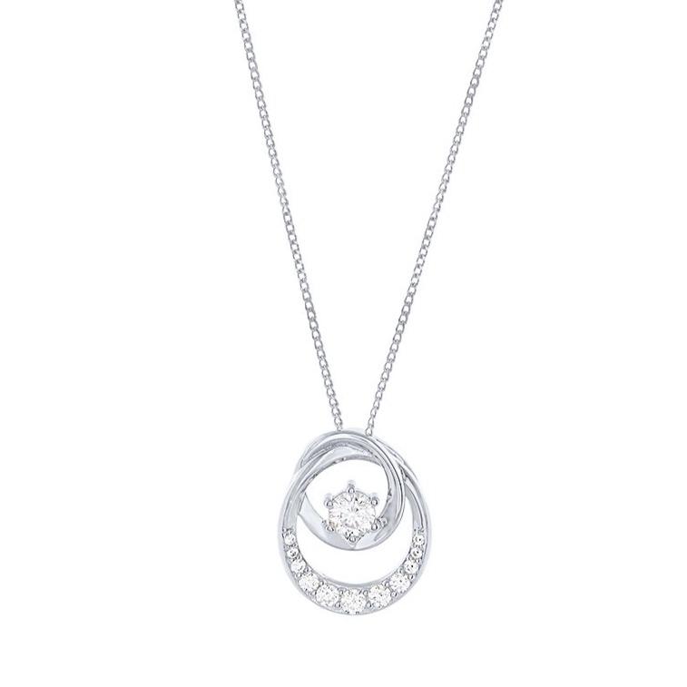 I am Fabulous 45cm Sterling Silver Necklace